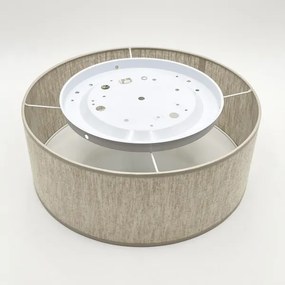 Plafoniera SIRJA 1xE27/15W/230V Ø 35 cm beige