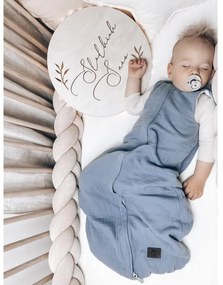 Sacco nanna reversibile in mussola leggera Petrol 4-24 mesi M