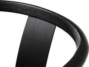 Sedia da pranzo nera Relate - Unique Furniture