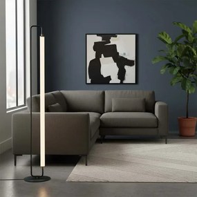 Lampada da terra a LED FELICJA LED/24W/230V 4000K nera