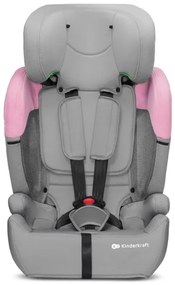 KINDERKRAFT - Seggiolino auto COMFORT UP i-Dimensioni (76-150 cm) grigio/rosa