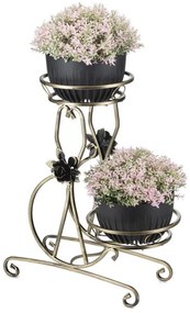 Portafiori 64x54 cm oro