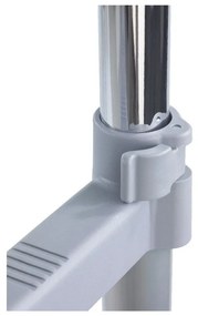 Appendiabiti telescopico/mobile in metallo grigio Twin - Wenko