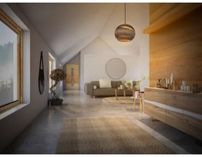 Ledvance - Lampadario a sospensione con filo DECOR CARDBOARD 1xE27/15W/230V diametro 26 cm