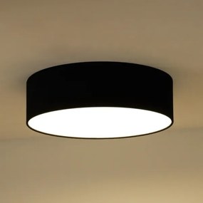 Duolla - Lampada LED da soffitto CORTINA LED/26W/230V Ø45 cm 4000K nero