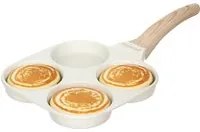 Padella 4 pancake 9 cm crema