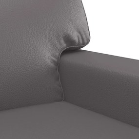 Set di divani 2 pz grigio in similpelle