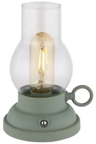 Globo 58016B - Lampada da tavolo LED dimmerabile PETRO LED/1W/3,7V 1200mAh verde
