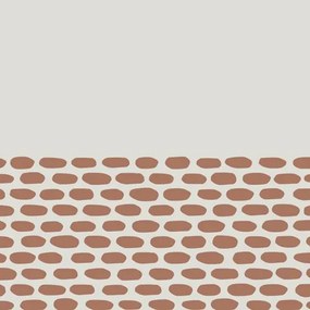 Mutina Tape Cobble Half Piastrella Cm 20,5x20,5 Brown