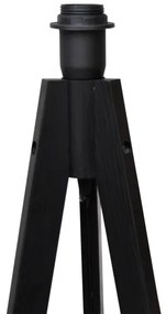 Lampada con piedistallo ALBA 1xE27/15W/230V color crema/pino