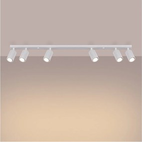 Faretto bianco 6,5x117 cm Gleam – Sollux