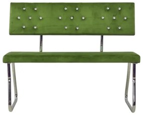 Panca 110 cm in Velluto Verde Chiaro