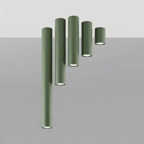 Sollux SL.2071 - Faretto LAGOS 1xGU10/10W/230V verde