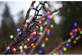 Eglo - Catena di Natale LED da esterno BERRY MINI 300xLED/8 funzioni 11m IP44 multicolor