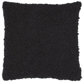 Kave Home - Fodera cuscino Corel nero 45 x 45 cm