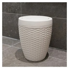 Cestino da bagno in rattan crema Calico, 5 l - Addis