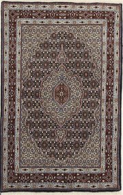 Moud Tappeto 100 x 150 Blu (Iran) Annodato A Mano