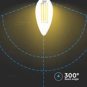 Lampadina LED FILAMENT E14/4W/230V 3000K