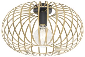 Lampada da soffitto intelligente oro 39 cm incl. Wifi G95 - Johanna