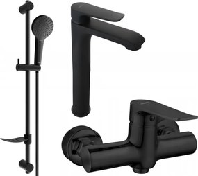 Mexen Pecos DF05 set doccia, nero - 72714DF05-70