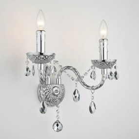 Lampada da parete EBT019-2W Chrome