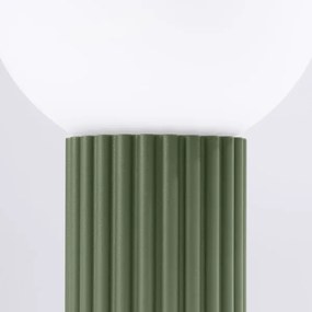 Sollux SL.1726 - Lampada da tavolo HALO 1xG9/8W/230V diametro 12 cm verde