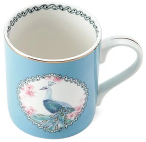 Tazza pavone porcellana azzurro Mikasa