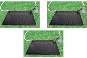 OFFERTA 3 Pannelli Pannello solare termici riscaldatore acqua piscina Intex 28685