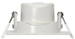 Faro Incasso Quadrato 7W CCT Ø70mm 38° Orient. Dimmerabile Colore Bianco Variabile CCT