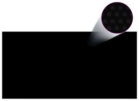 Copertura Per Piscina Nera 600x300 Cm Pe /