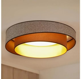 Brilagi - Luce LED dimmerabile VEGAS SHINE LED/24W/230V diametro 60 cm marrone + +TC