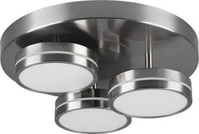 Trio - Plafoniera a LED dimmerabile FRANKLIN 3xLED/8,5W/230V Ø 35 cm cromata