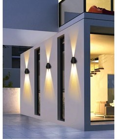 Immax 08488L - Lampada solare da parete LED 2W 5V IP54 con sensore