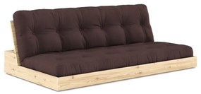 Divano letto marrone scuro 196 cm Base - Karup Design
