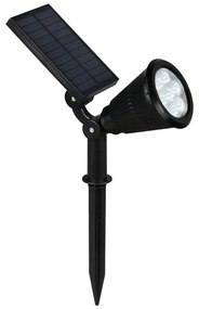 Illuminazione esterna LED con alimentazione a pannelli solari con picchetto (altezza totale 36 cm) Festival – Trio