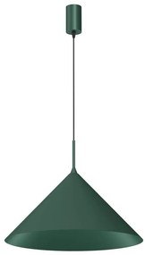 Lampadario a sospensione su cavo CAPITAL 1xGX53/15W/230V Ø 46 cm verde