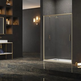 Nicchia doccia 140 cm oro satinato | KEF4000 - KAMALU