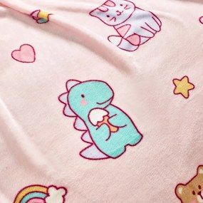 Coperta per bambini rosa in vello 130x170 cm Forever Together – Catherine Lansfield