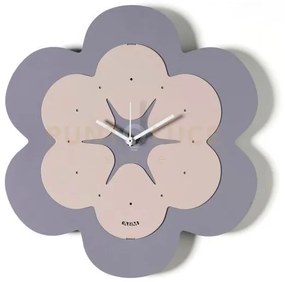 Orologio a forma di fiore florindo glicine ,gelso in ferro 35cm