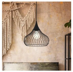 Eglo 43344 - Lampadario a sospensione con filo STAVERTON 1xE27/60W/230V