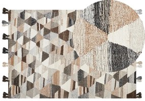 Tappeto kilim lana multicolore 160 x 230 cm ARGAVAND Beliani