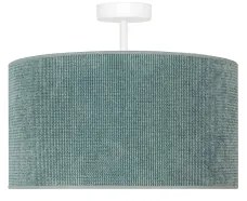 Duolla - Lampadario a plafone CORDUROY 1xE27/15W/230V diametro 40 cm azzurro