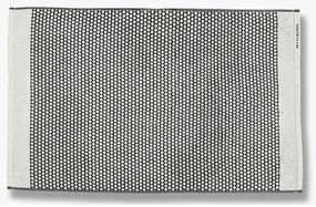Tappetino da bagno in tessuto bianco e nero 50x80 cm Grid - Mette Ditmer Denmark
