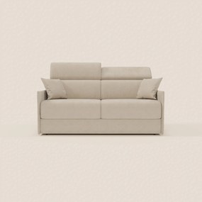 Miryam Divano letto con poggiatesta reclinabili e comfort maxi - design compatto in morbido tessuto smacchiabile T31