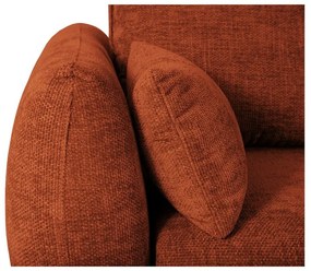 Divano angolare arancione (angolo destro) Matera - Cosmopolitan Design