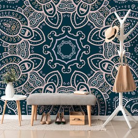 Carta da parati – Mandala con tocco indiano