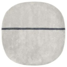 Oona Rug 140x140 Grey - Normann Copenhagen