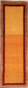 Gabbeh Tappeto 80 x 230 Marrone (Iran) Annodato A Mano