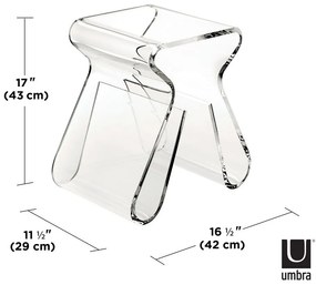 Tavolo in plastica 42x29 cm Magino - Umbra