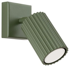 Sollux SL.1616 - Faretto da parete KARBON 1xGU10/10W/230V verde